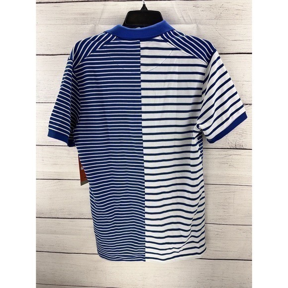 Nike Dri-Fit Blue Stripe Golf Polo Shirt AV4165-438 Small Standard Was $75‎ NWT - Picture 9 of 9
